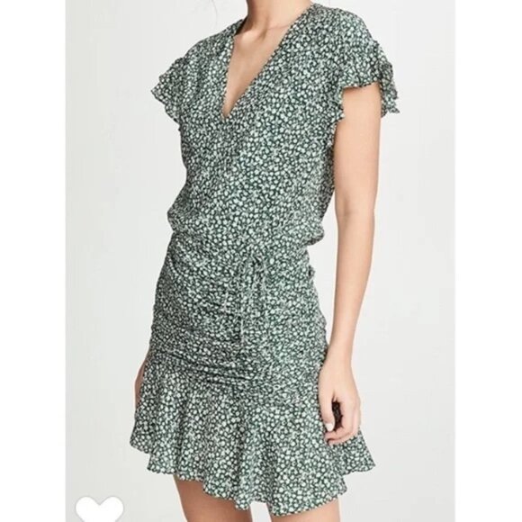 Veronica Beard Dresses & Skirts - NWT Veronica Beard Marla Dress Forest Green Size 4 Brand New!